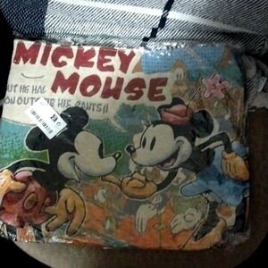 🌲Mickey and Minnie tote bag